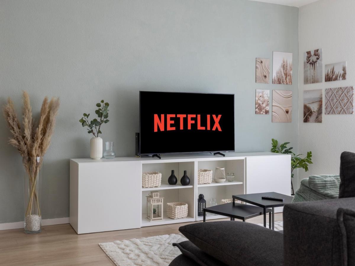 Arena In Der Naehe - Tiefgarage - Balkon - Kueche - Smart Tv Gelsenkirchen Exterior foto